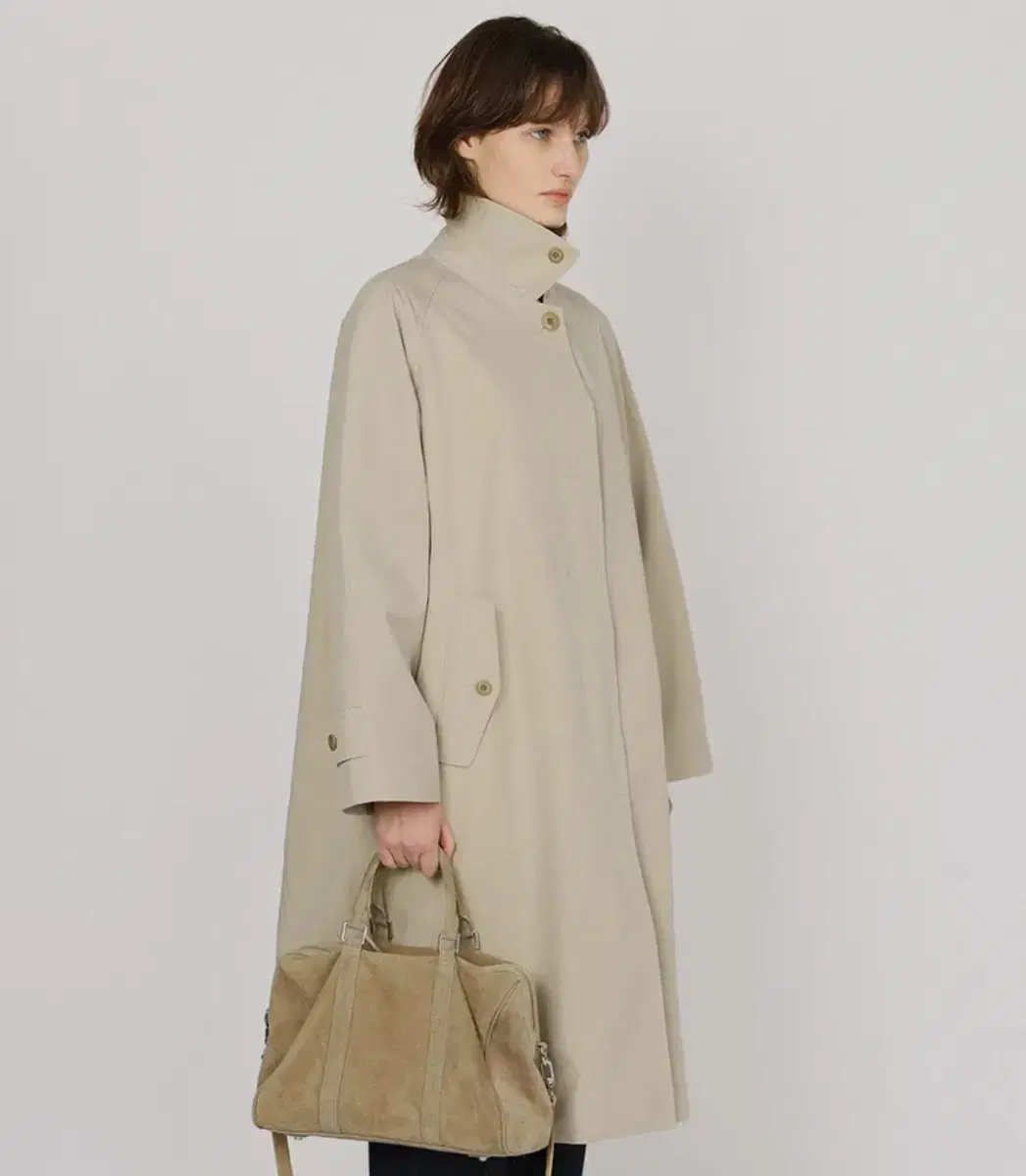 로우 Harper soutien collar coat